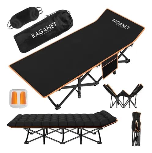 Catre Plegable Para Acampar Con Colchoneta
