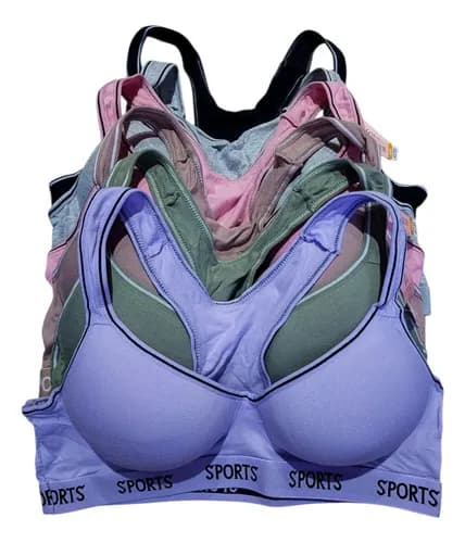 ‍ Tops Brasier Deportivo Paquete 6pz