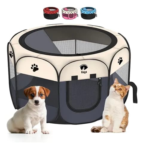 Casa Corral Portátil 91cm Para Mascotas