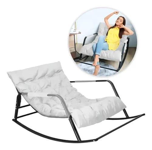 Mecedora Moderna Silla Elegante De Interiores Y Exterior