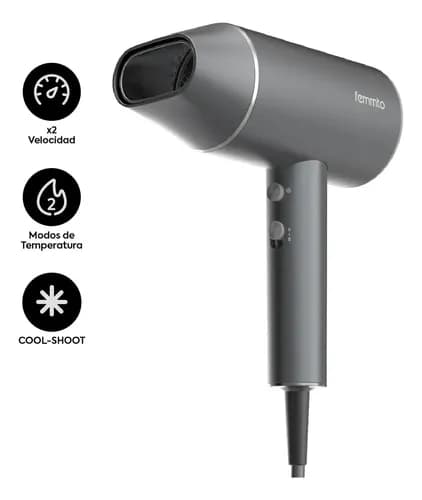 Secadora de Cabello Pelo Mini Compacta 1800W