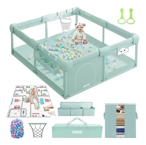 VDOD Corralito Para Bebé Corral 1.8m X 1.5m