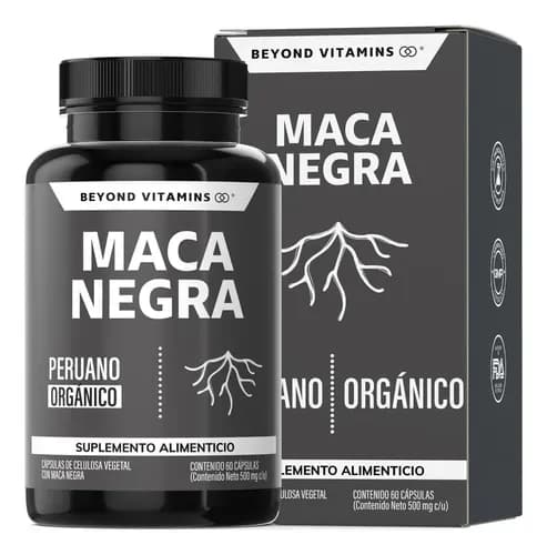 Maca Negra Peruana Orgánica 1000 Mg