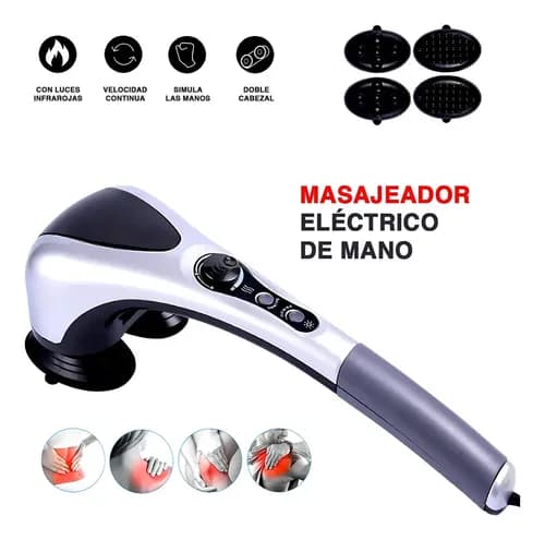 Masajeador Eléctrico Doble Cabeza