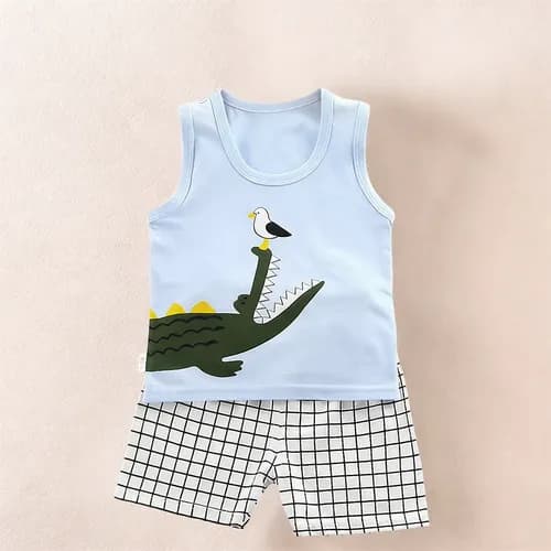 Conjunto Bebé Niño/Niña Ropa de Verano
