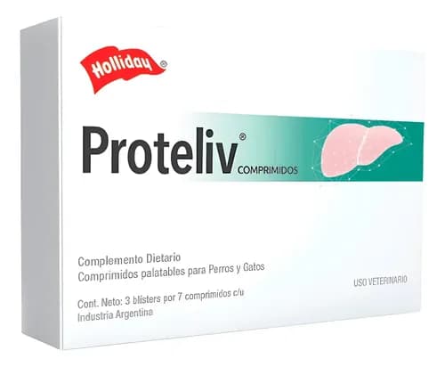 Proteliv Protector Hepatico 21 Tabs Holliday Perro / Gato