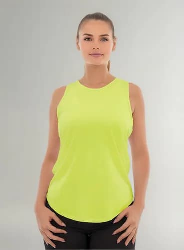 Top Deportivo Dama Playera Tirantes Tank Camiseta Dry Fit