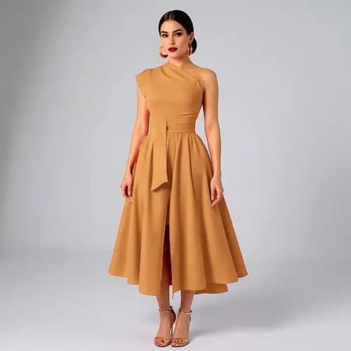 Vestido Asimétrico Vitka Gary