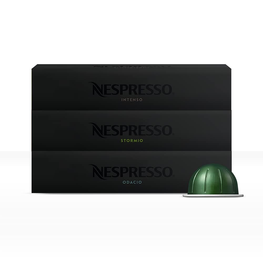 Nespresso, Café Vertuo Mug, Paquete de 30 cápsulas de Sistema Vertuo (Incluye 10 cápsulas de