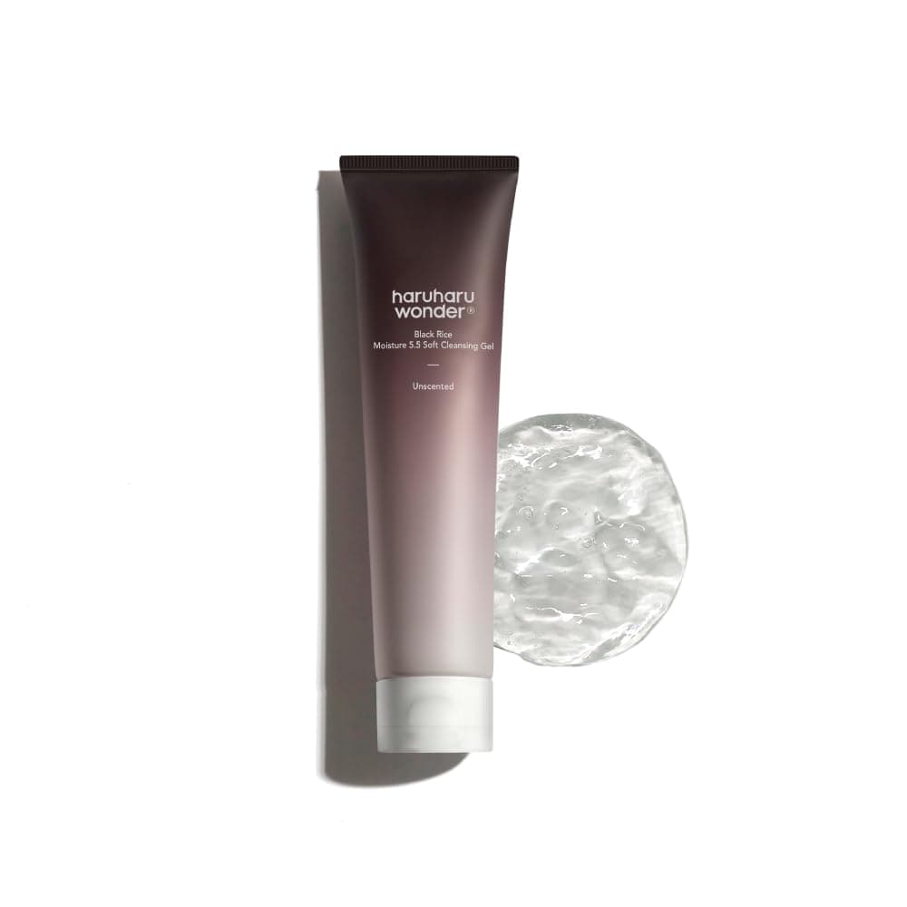 [Haruharu Wonder] Black Rice Moisture 5.5 Gel de limpieza suave 100 ml Fermentado Negro Arroz