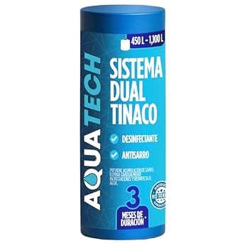 Sistema Dual Antisarro y Desinfectante para Tinaco 3 Meses. Filtro de Agua para Tinaco Previene