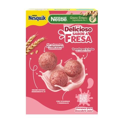 Cereal Nestlé Nesquik Elaborado