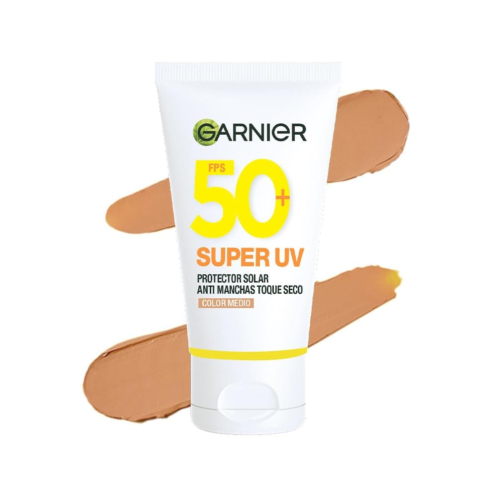 Garnier Super UV Protector Solar Facial Toque Seco Efecto Mate