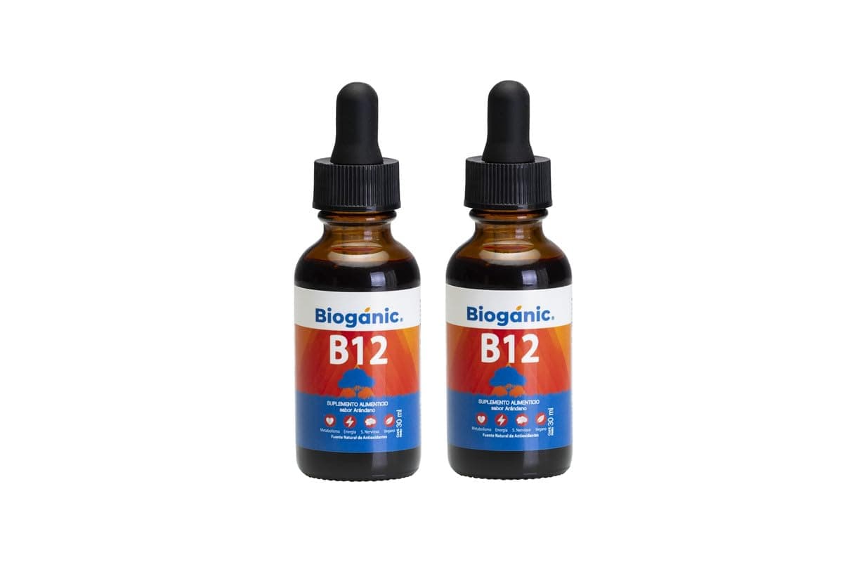 Dúo Pack Vitamina B12 Bioganic