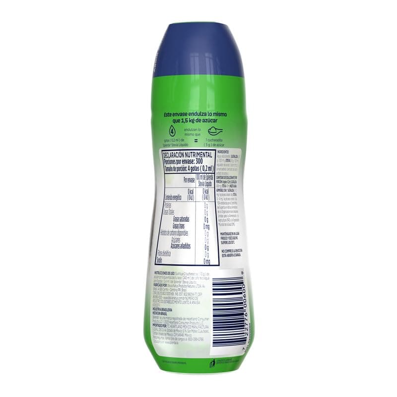Splenda Stevia endulzante líquido