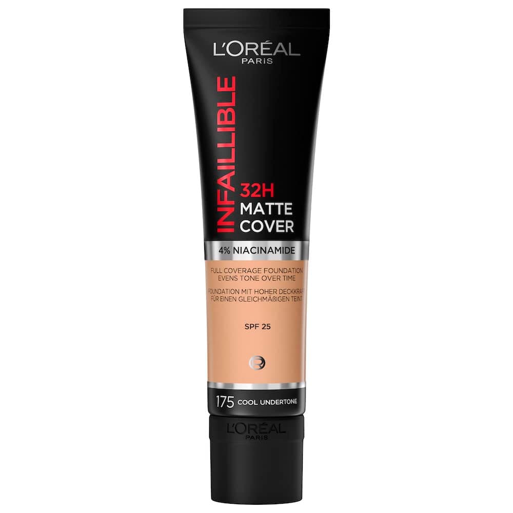 L'Oreal Paris, Base De Maquillaje De Alta Cobertura Mate Y Larga Duración, Infallible 32H Matte