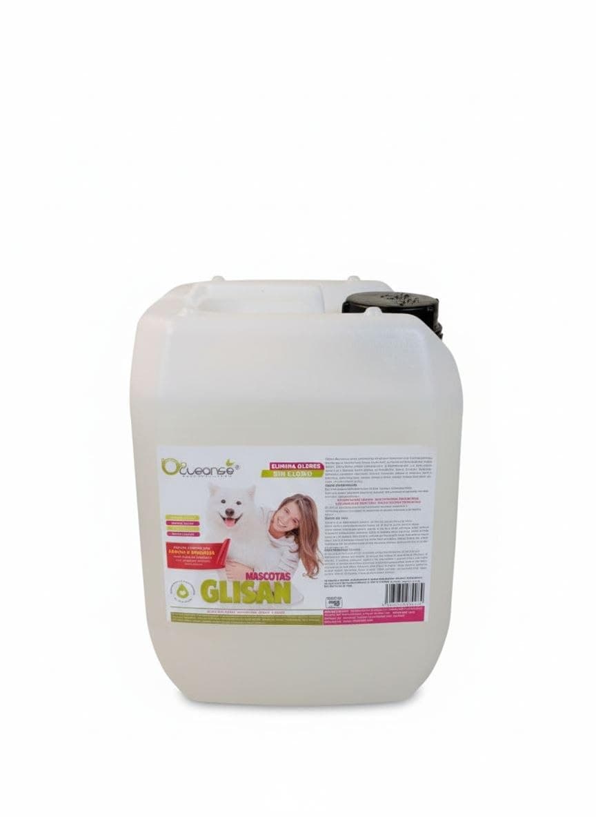 BIOCLEANSE Glisan Mascota 5L Manzana Canela — Removedor de Olores de Orina y Heces Concentrado