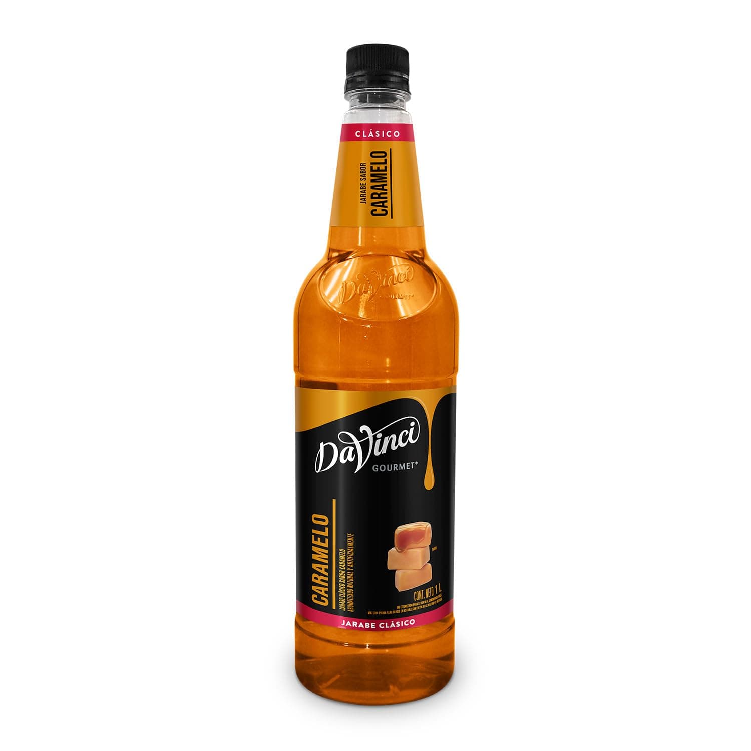 DaVinci Gourmet Jarabe Sabor Caramelo 1 L para Café y Bebidas