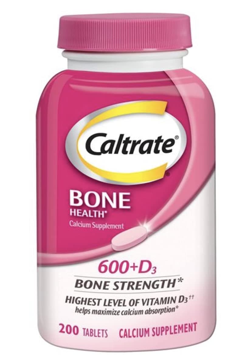 Caltrate 600+D 200 Tabletas - 200 Unidades
