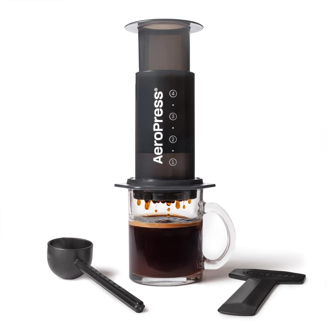 AeroPress Original cafetera de prensa francesa manual todo en uno estilo espresso y filtro