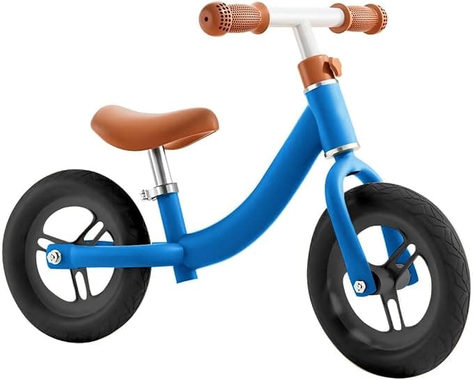 Bicicleta De Equilibrio Sin Pedales Entrenadora Para Niños Color Azul