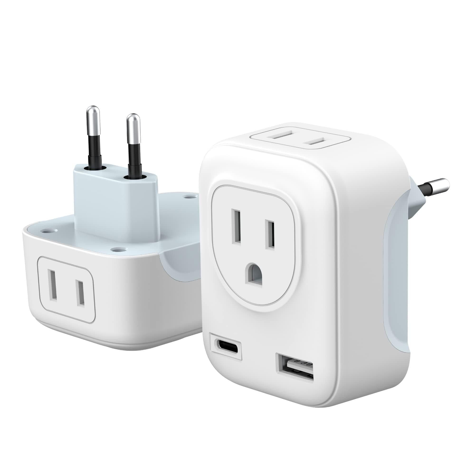 HEEDU Adaptador de Enchufe Europeo