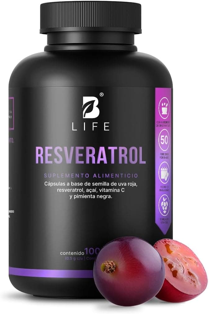 B Life Resveratrol 100 Cápsulas