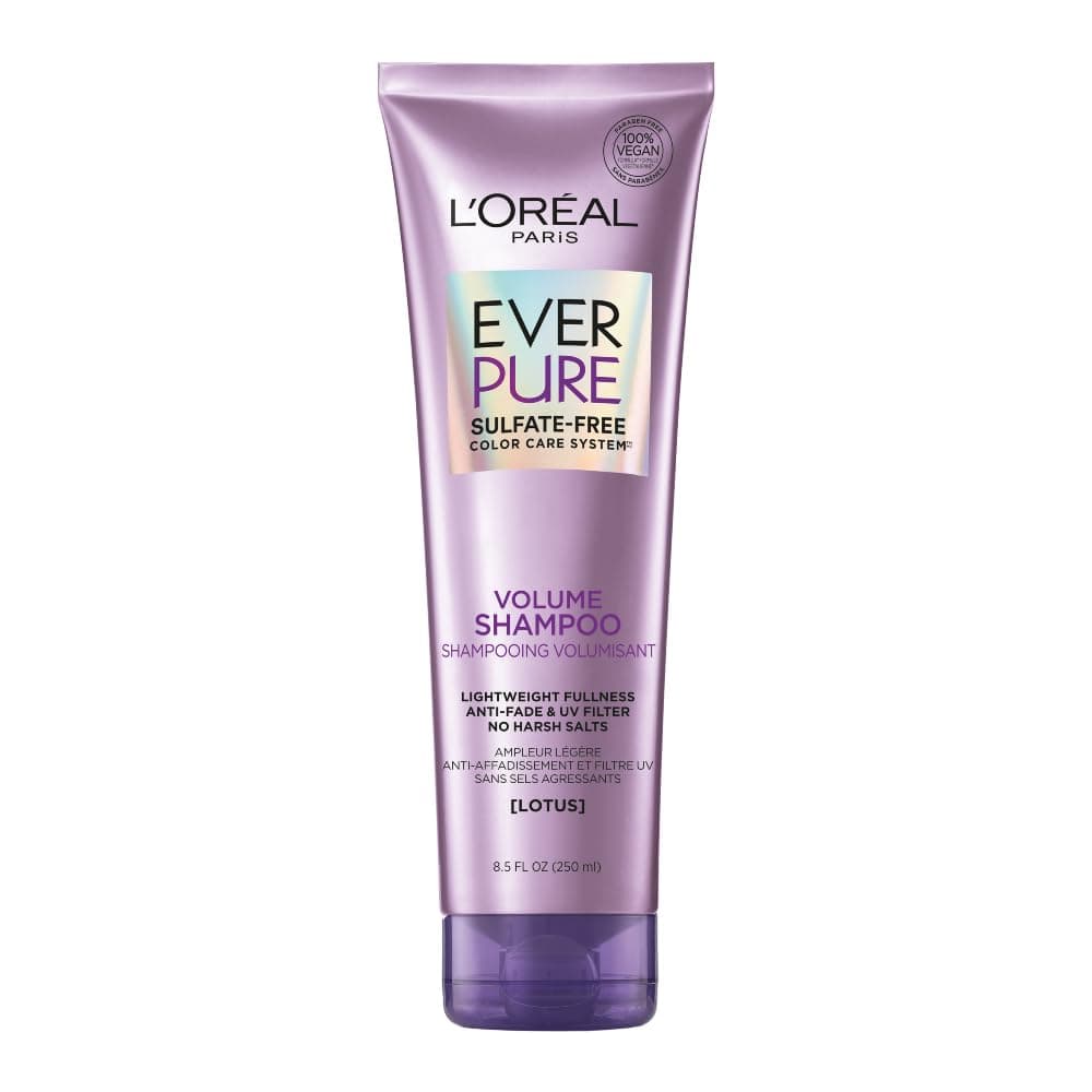 L'Oréal Paris Ever Pure Volume Shampoo Flor de Loto, 250 ml