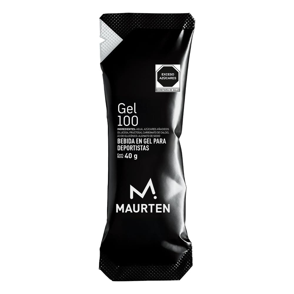 Maurten Gel 100 | Gel energético | Paquete de 12 x 40 g (25 g de carbohidratos) | Tecnología de