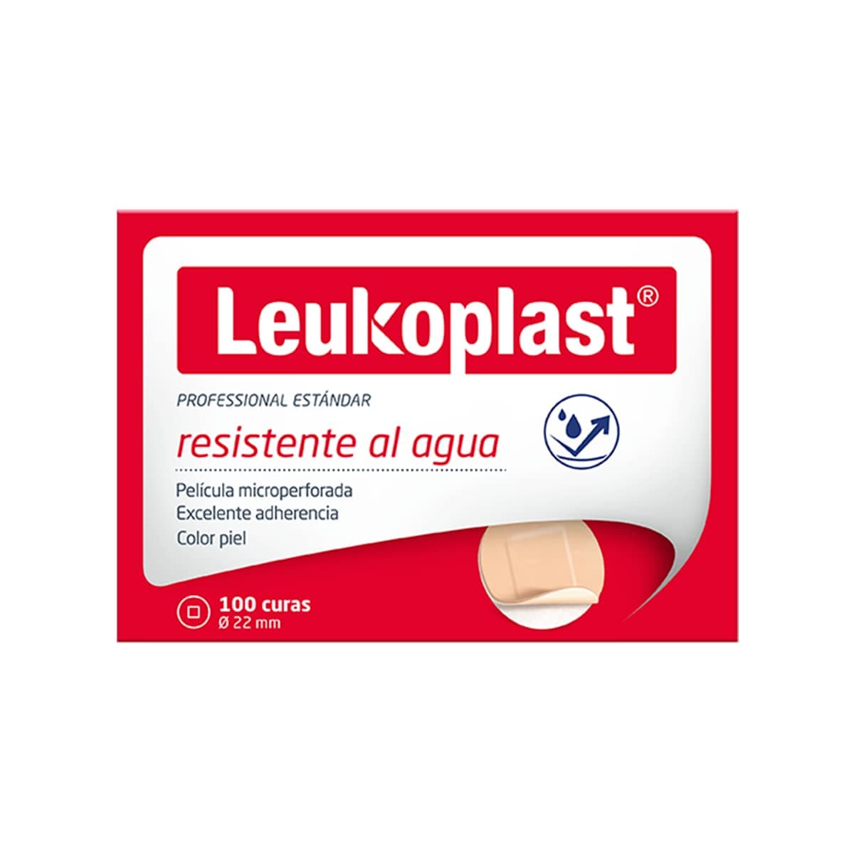 Leukoplast Resistentes al Agua Curas adhesivas