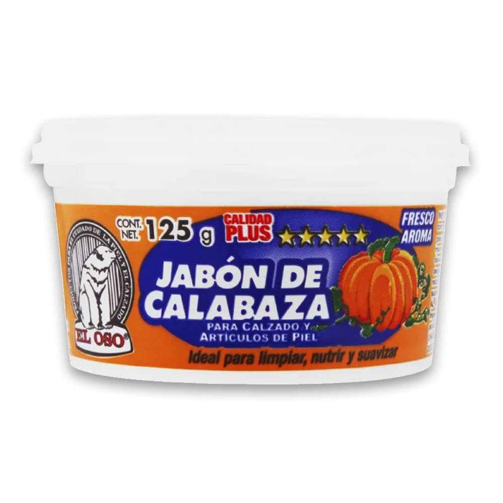 El Oso Jabon de Calabaza, 125 Gr