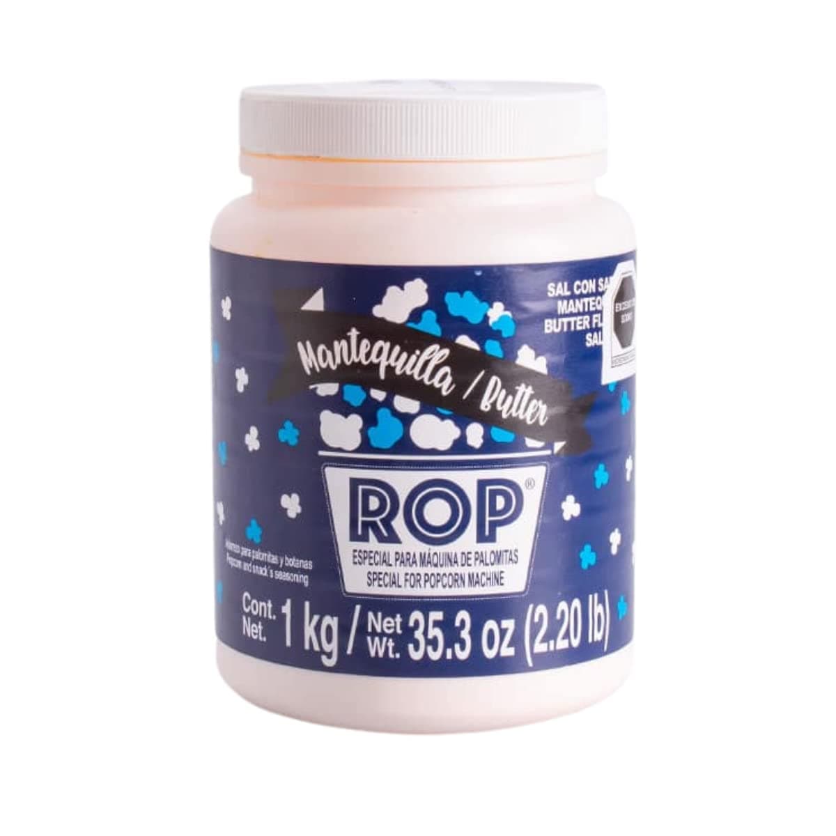 DEIMAN Sal Para Palomitas Sabor Mantequilla 1Kg Para Maquina