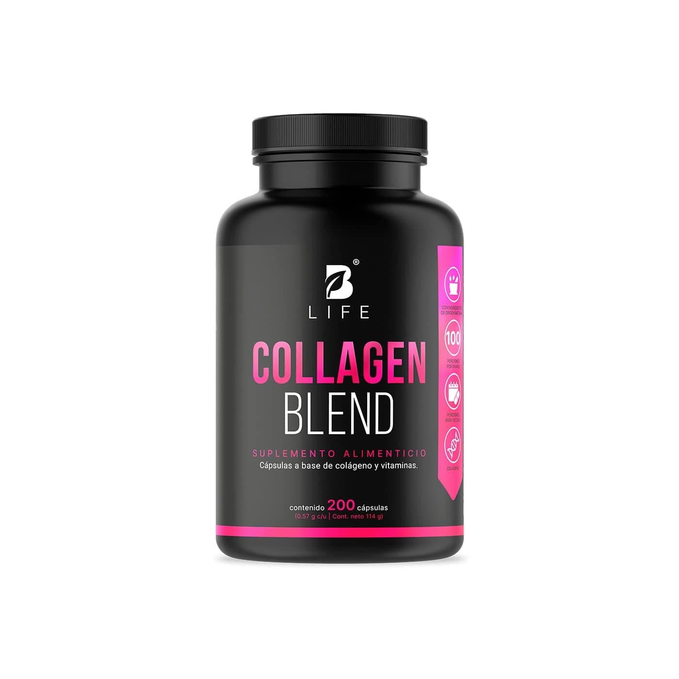 B Life Colágeno Hidrolizado 200 cápsulas