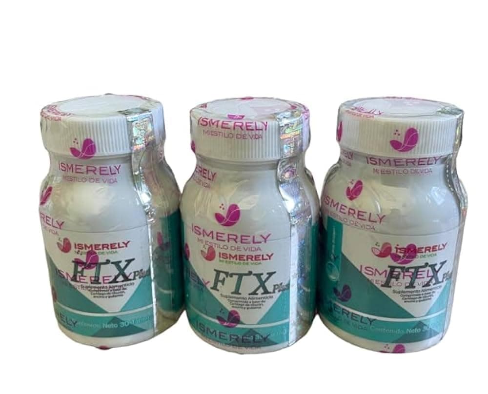 Combo de 3 FTX Plus | Suplemento de Colágeno | Vitamina C