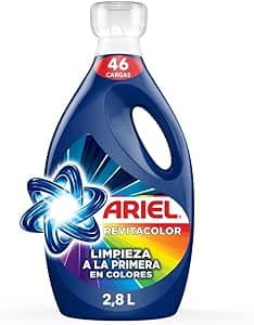 Ariel Revitacolor Jabón Líquido para Ropa