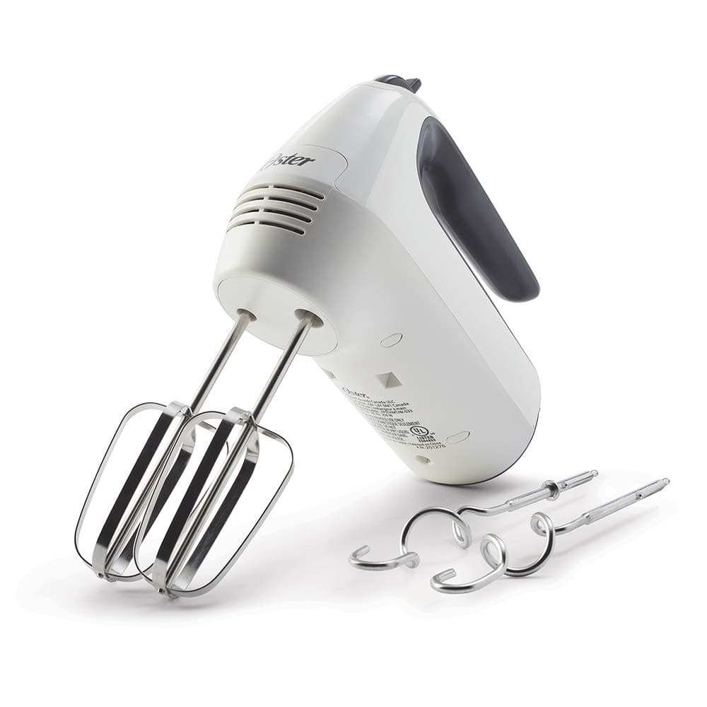Oster Batidora de mano ® 6 velocidades blanca mango ergonomico FPSTHM3532