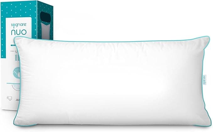 Sognare Nuo Almohada Tamaño King Relleno Semi Firme con Microfibras de Gel, Lavable Hipoalergénica, 100 Noches de Garantía.
