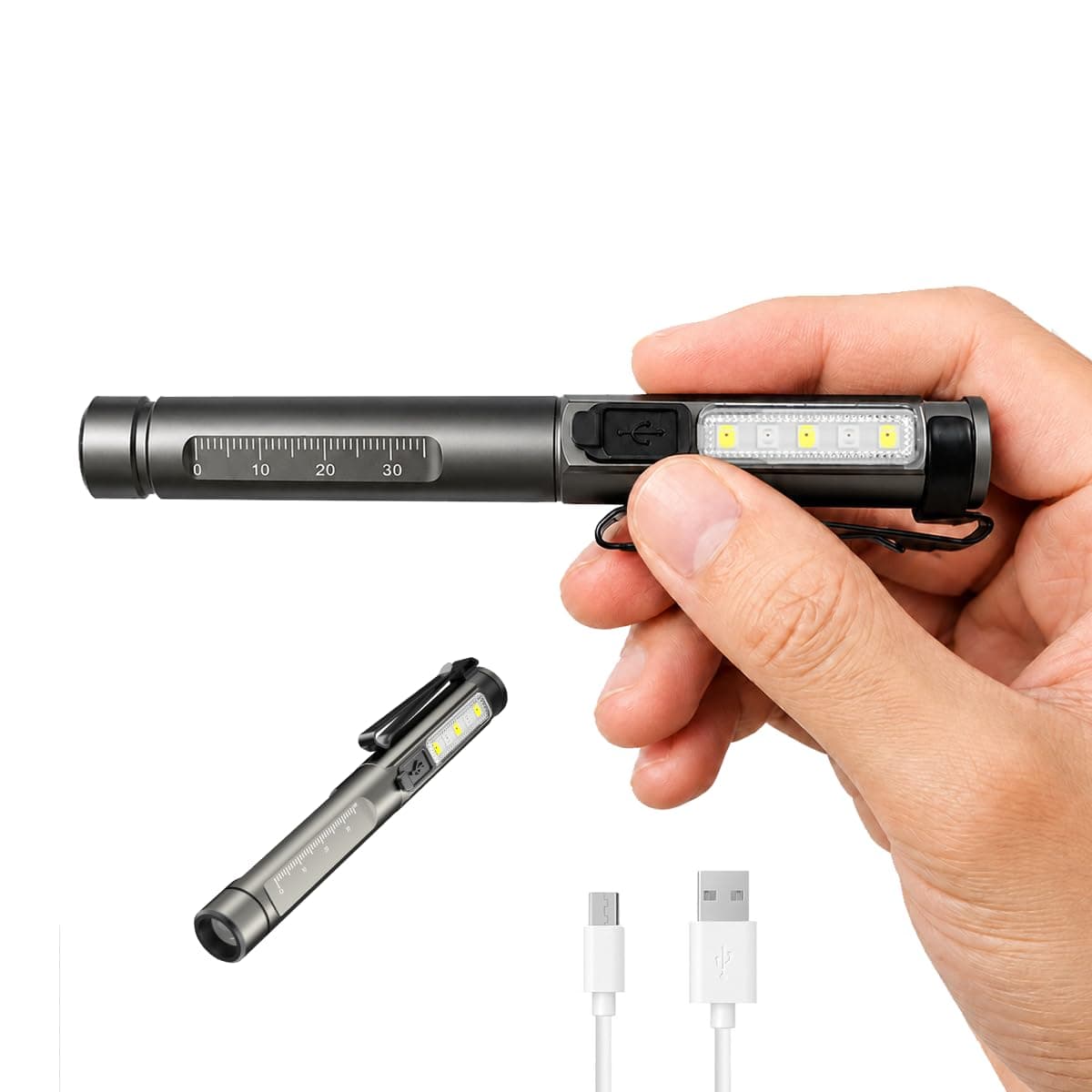 ZARLURY Linterna Led Recargable
