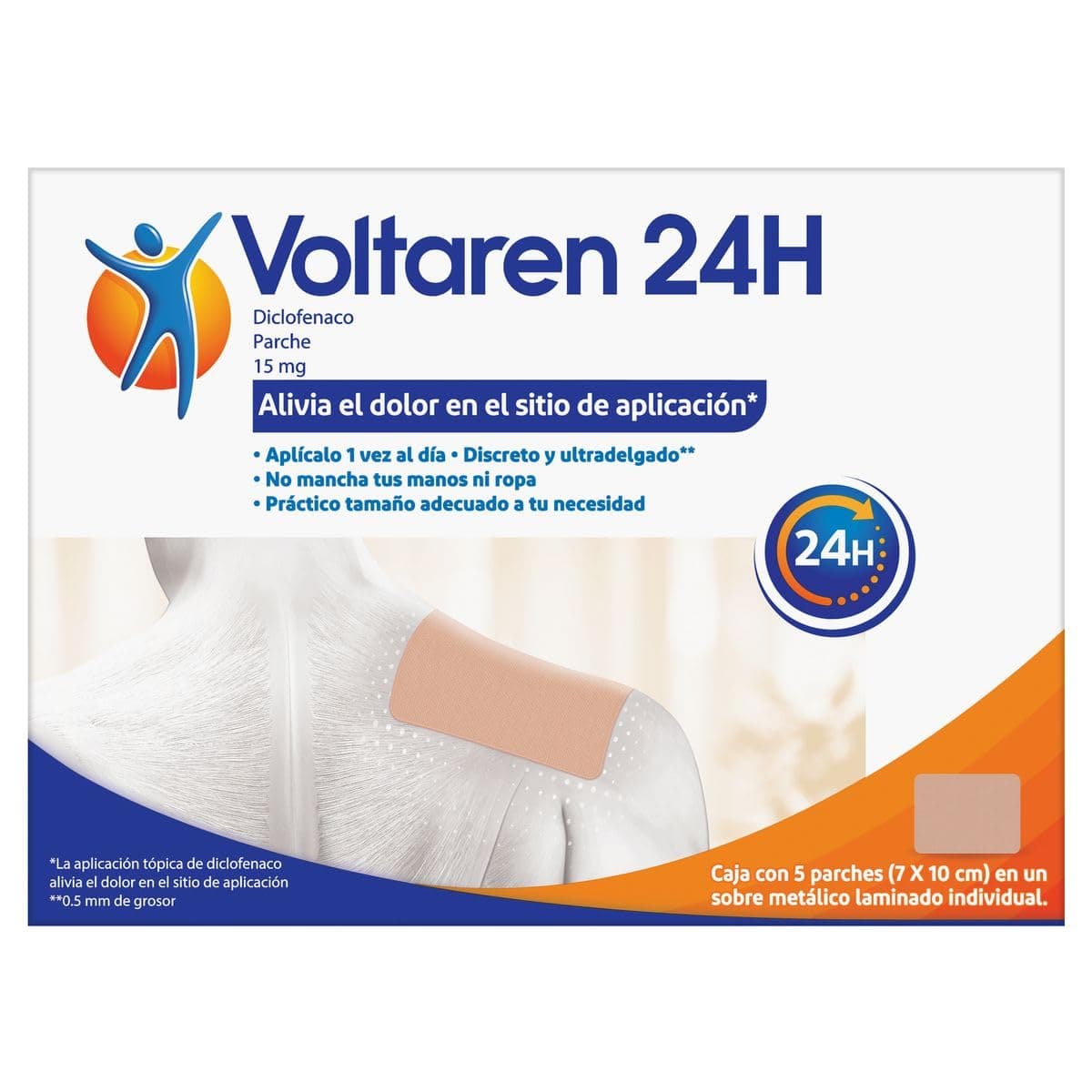 Voltaren 24H Parches Chicos 15mg