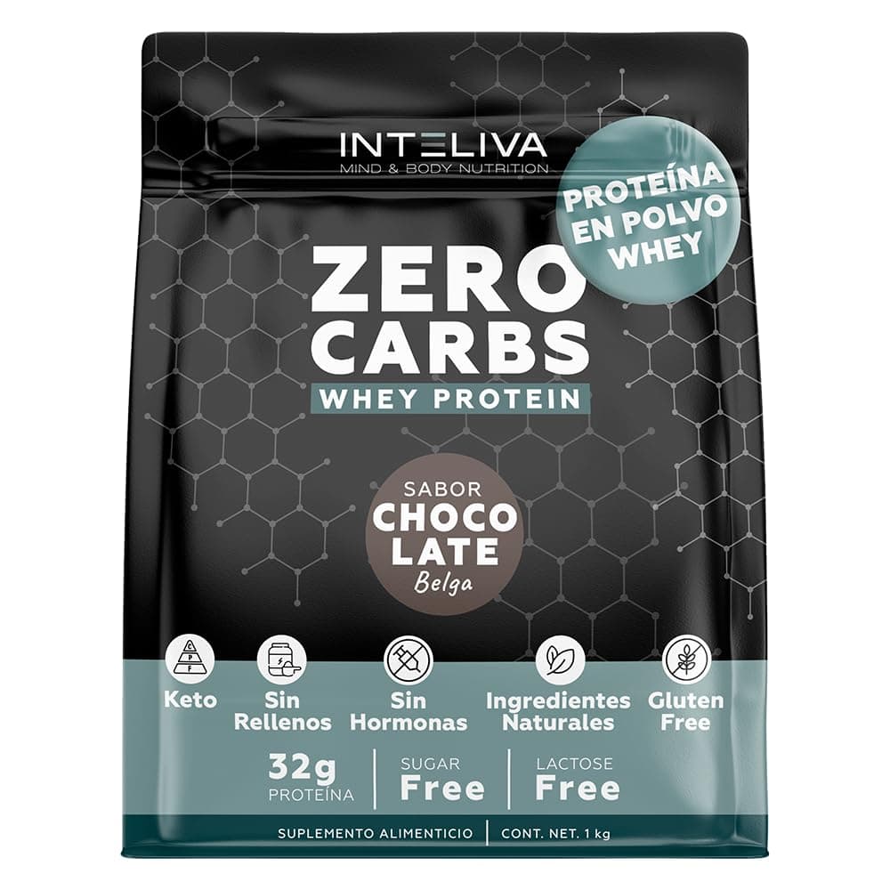 Inteliva proteína zero carb proteina en polvo zero carb g free proteina whey sin carbohidratos