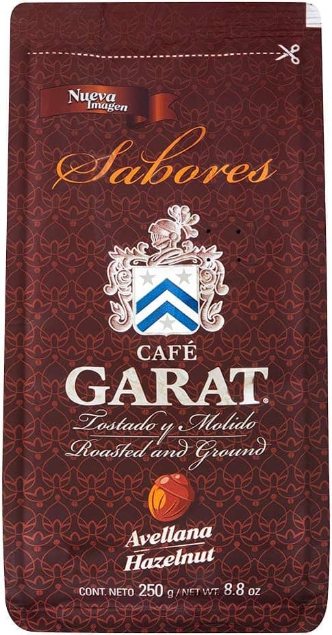 Garat Café Tostado y Molido Avellana, 250 G