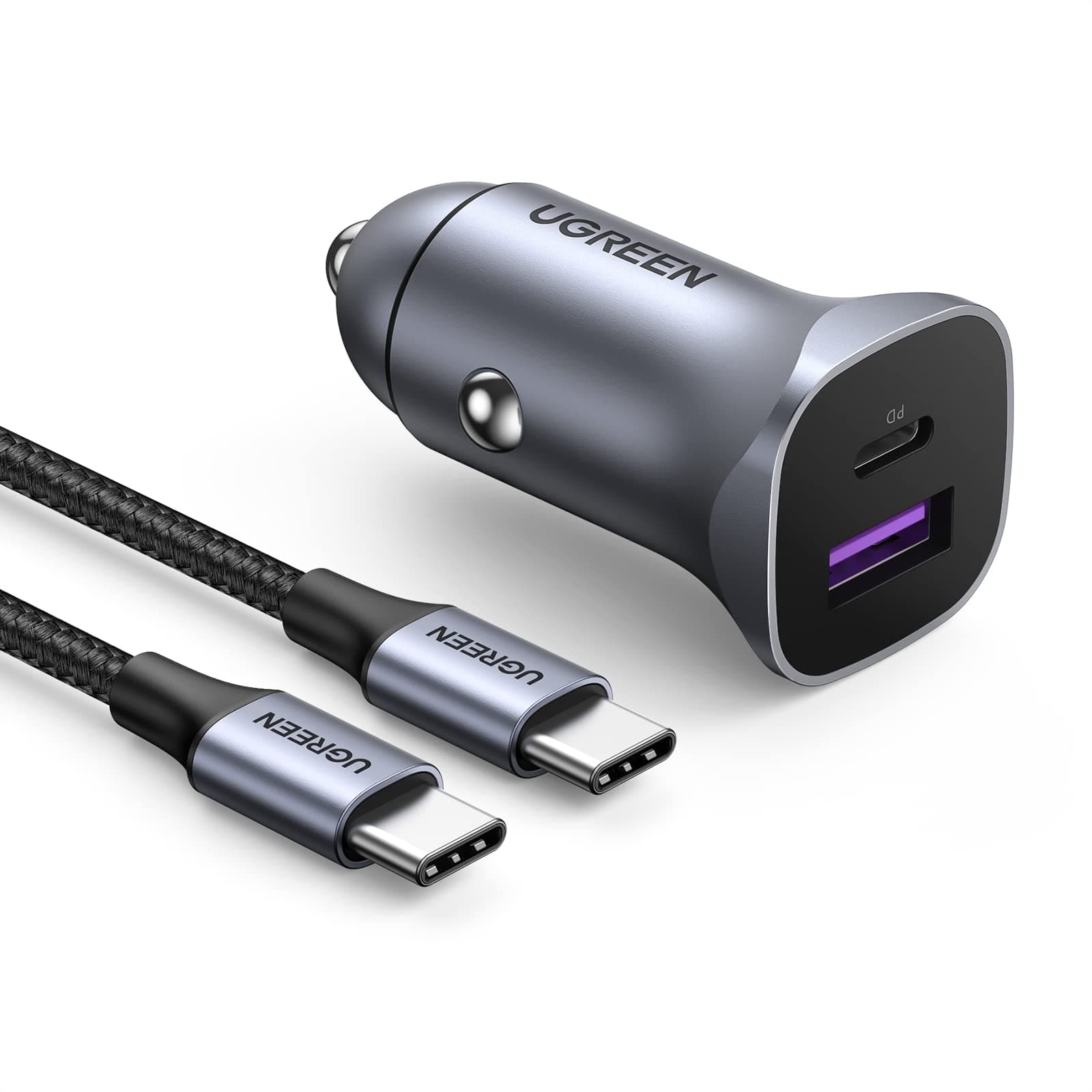 UGREEN 30W Cargador de Coche