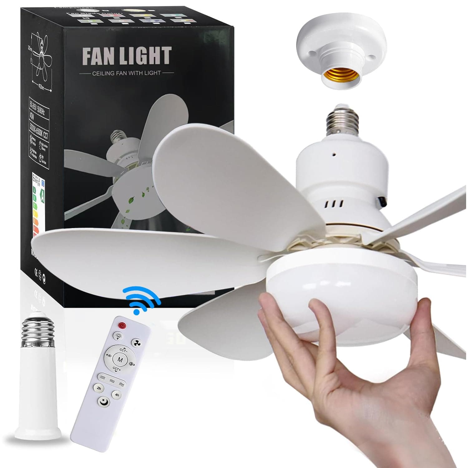 Ventilador de Techo con Luz
