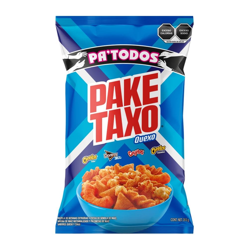 Botana Paketaxo Pa' Todos Sabor Quexo 313 g