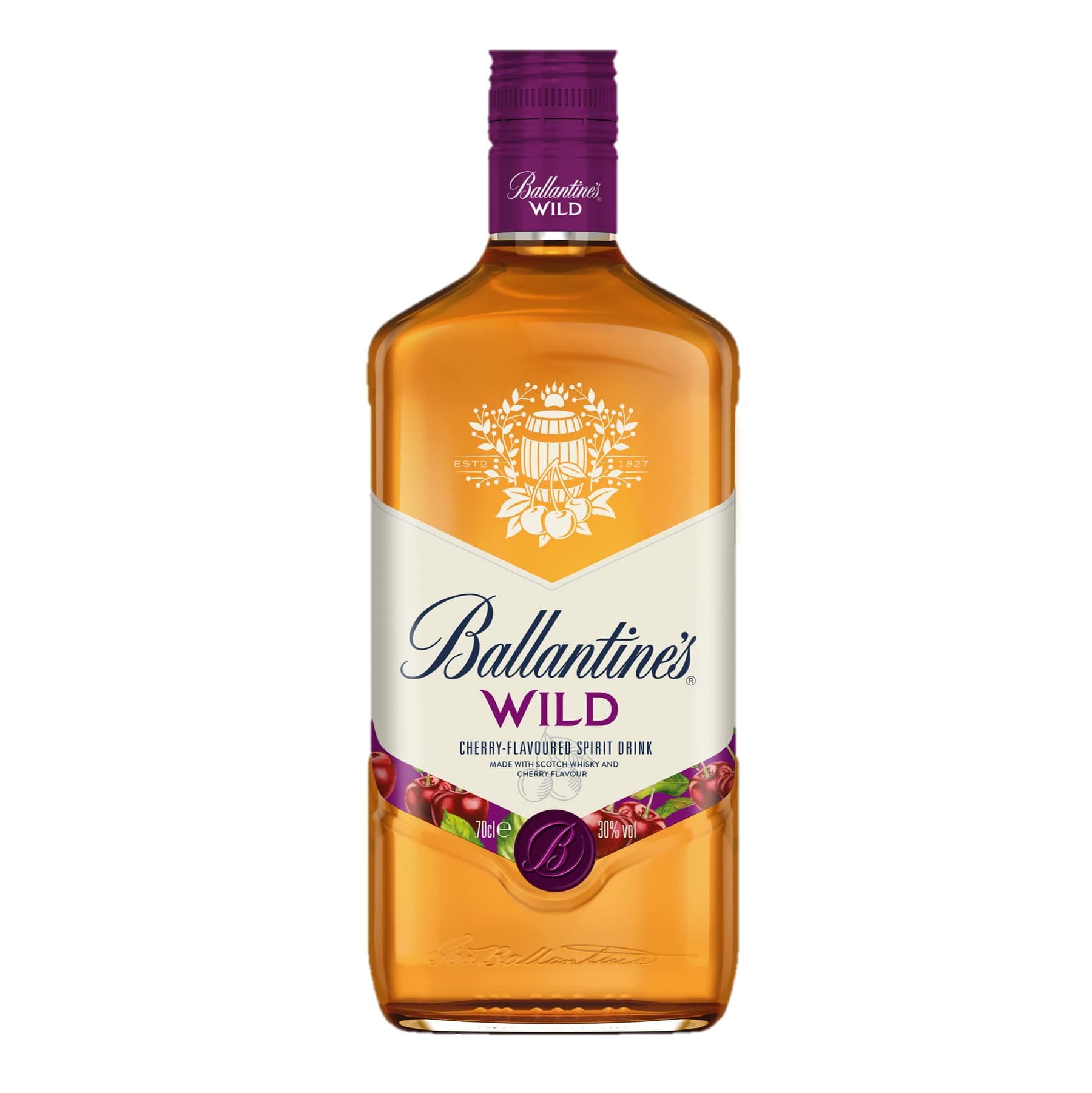 Ballantines Whisky Licor Cereza Salvaje 700ml