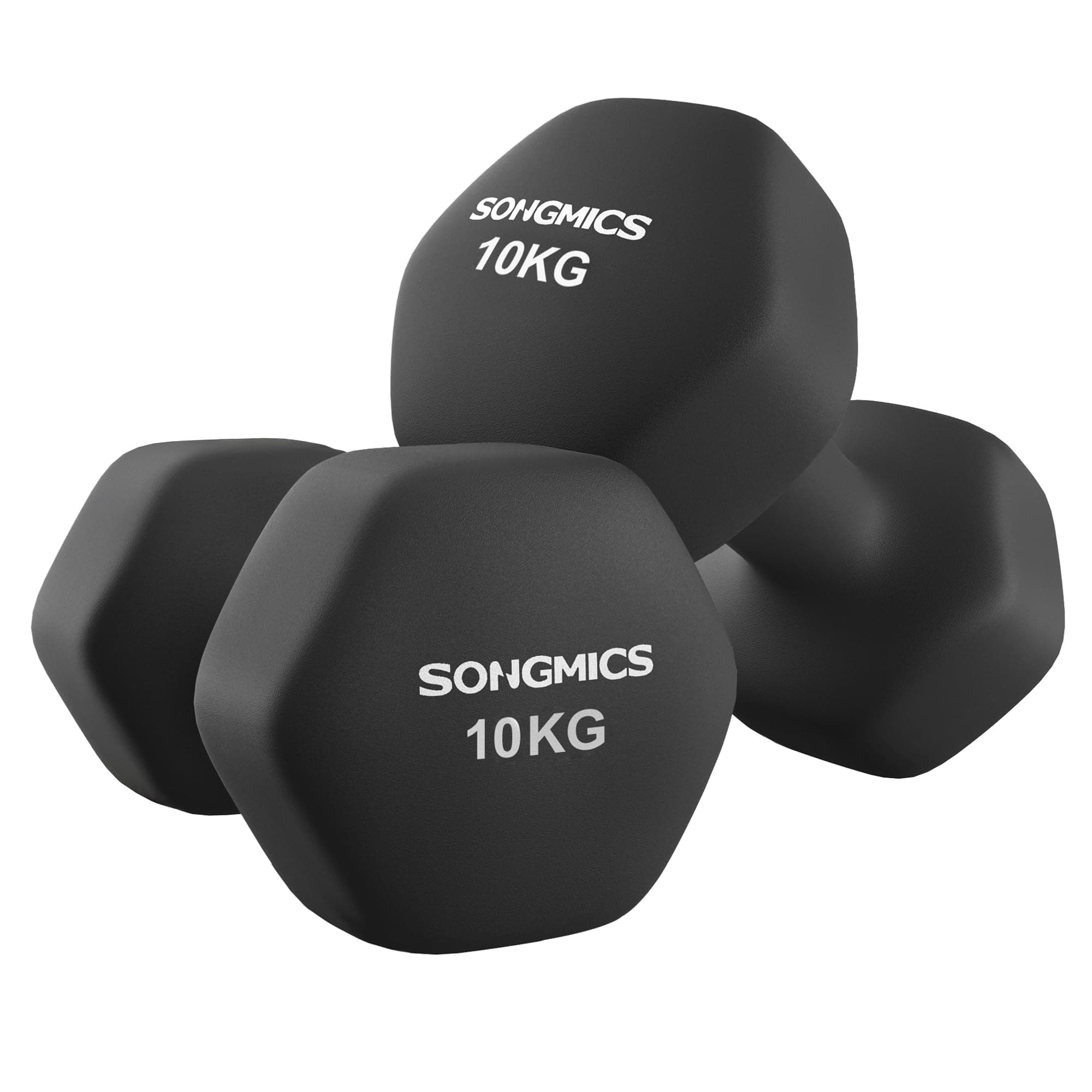 SONGMICS Juego de 2 Mancuernas