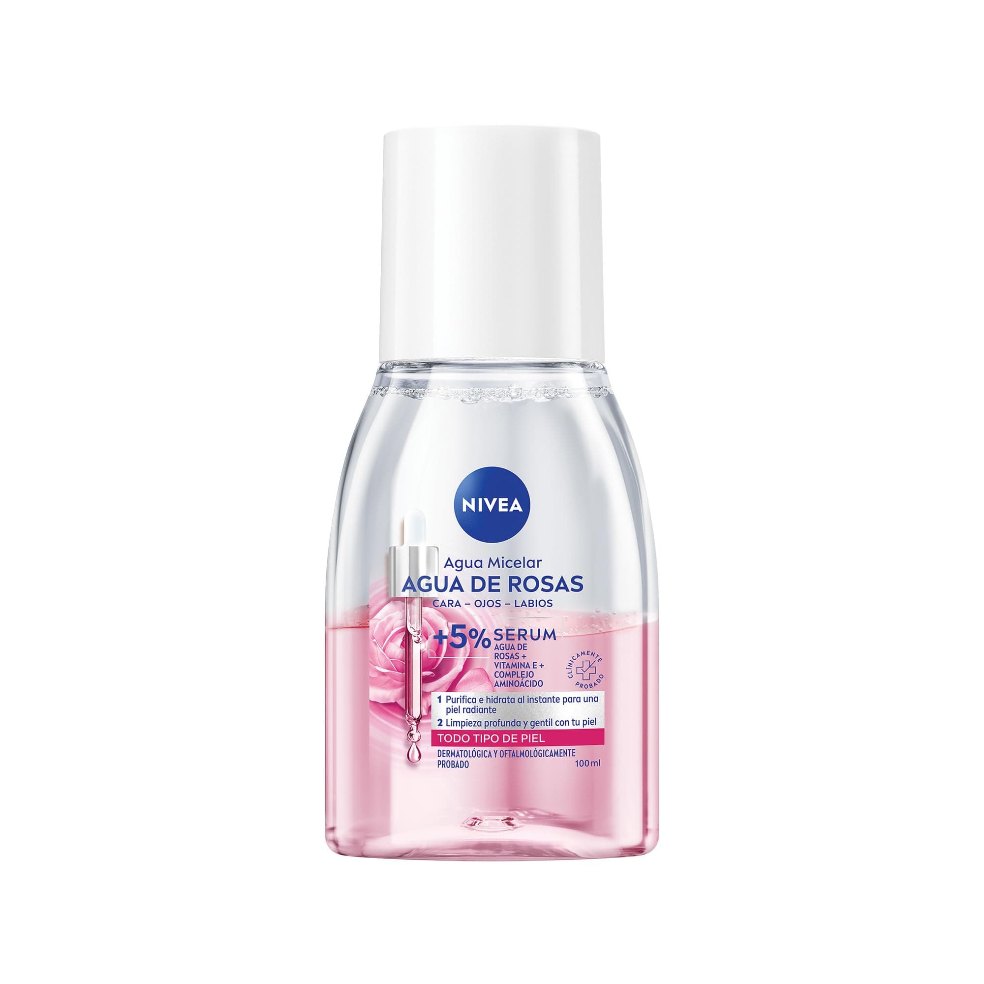 NIVEA Agua de Rosas Agua Micelar (100 ml)