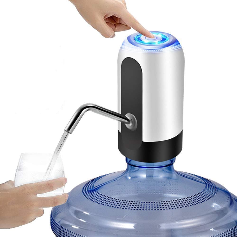 ANNA TOSANI Dispensador de Agua Automático, Portátil USB Recargable Bomba de Agua Eléctrica