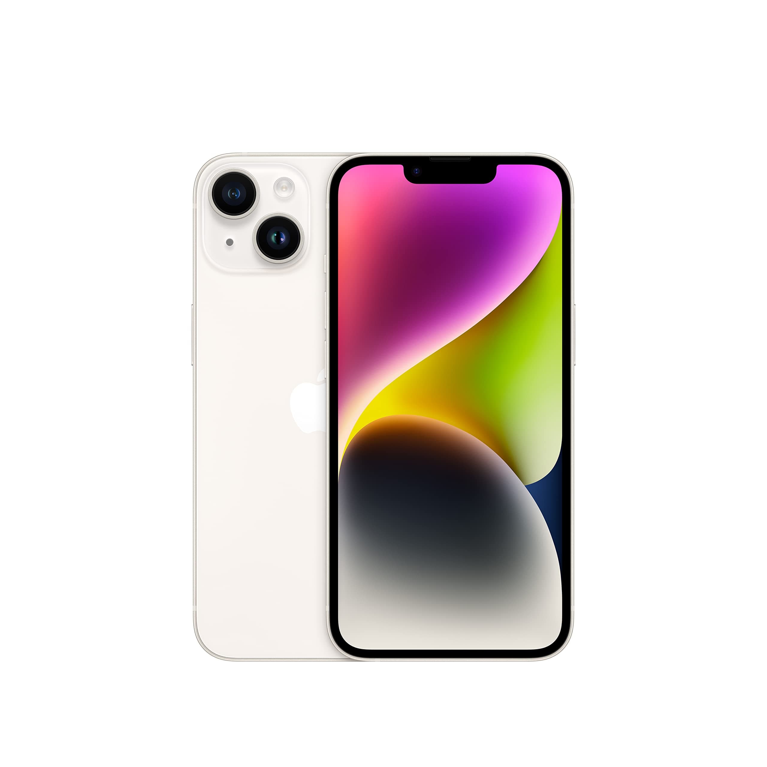 Apple iPhone 14 128GB Blanco Estelar Desbloqueado (Reacondicionado) Esim