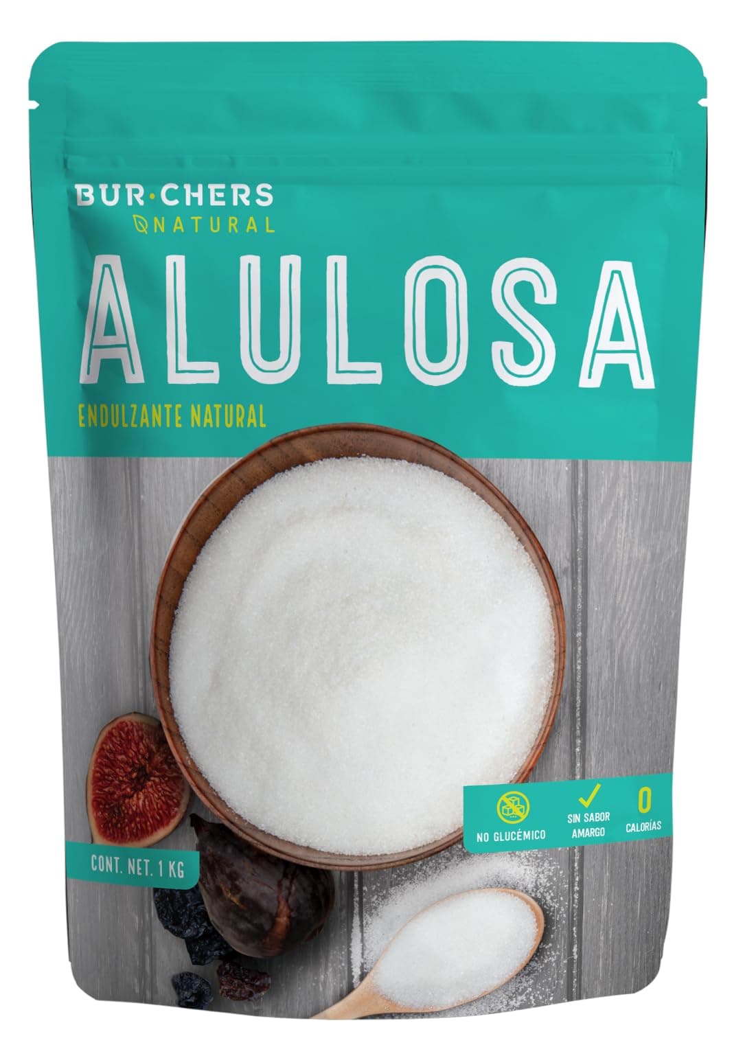 Burchers Natural | Alulosa 1kg | 100% Puro